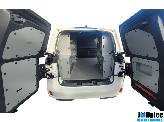 RAL GRIS - ID BUZZ -Casier 3 Etag�res Ar Droit L1H1 = LONGUEUR 1100 (L:110 x P:40 x H:110)